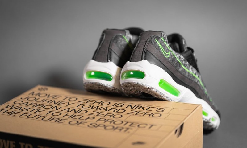 Nike air max outlet 95 black electric green